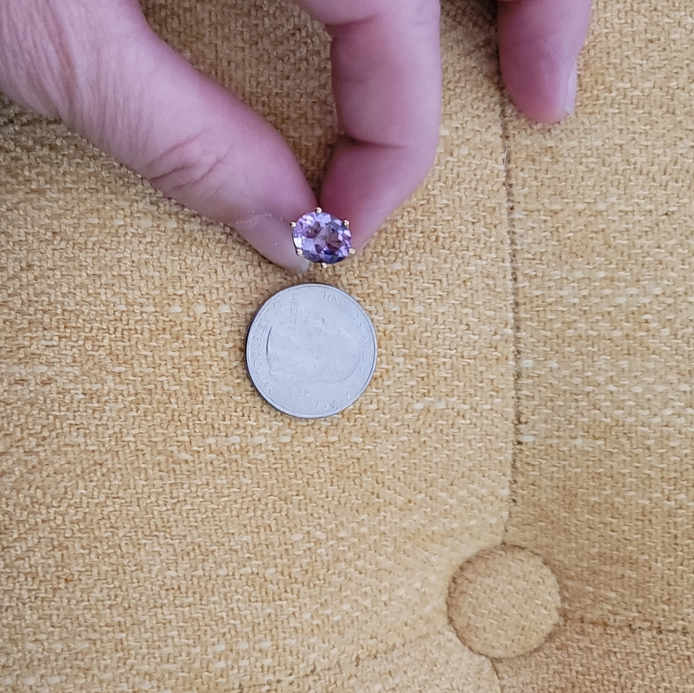 Genuine Amethyst Earrings
